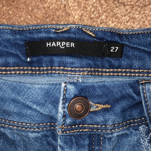 Harper from Francesca’s Mid-rise Detailed Shorts - Picture 3 of 3